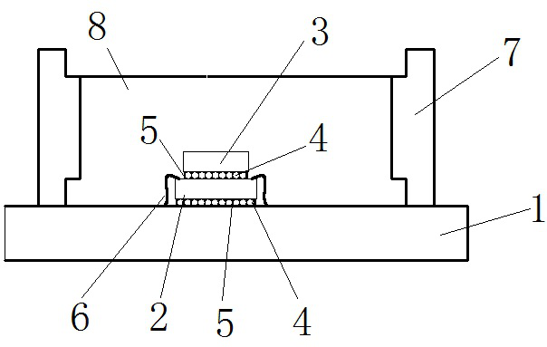 Temperature and pressure integrated MEMS sensor packaging process