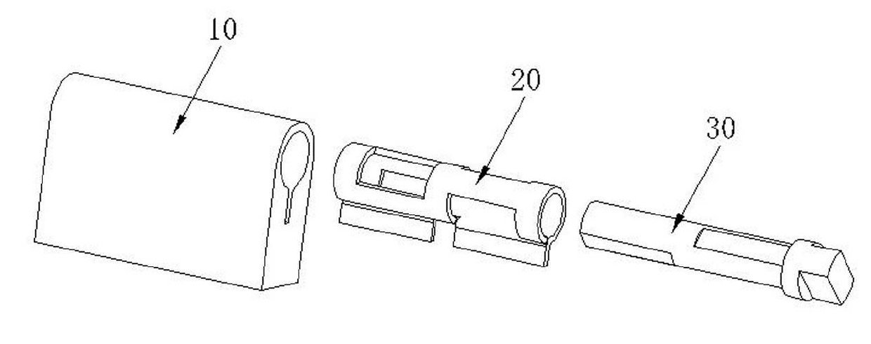 Rotating shaft structure