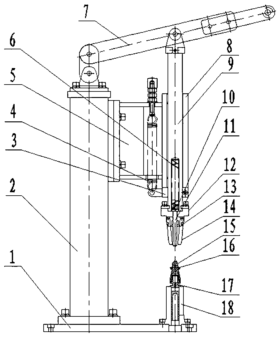 Leather-cup rapid press fitting device