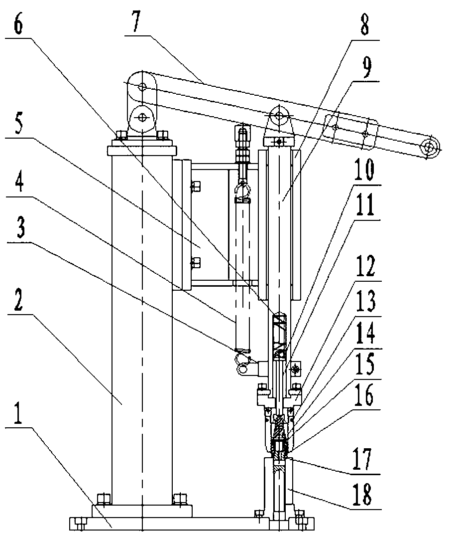 Leather-cup rapid press fitting device