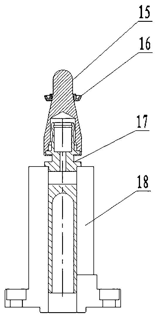 Leather-cup rapid press fitting device