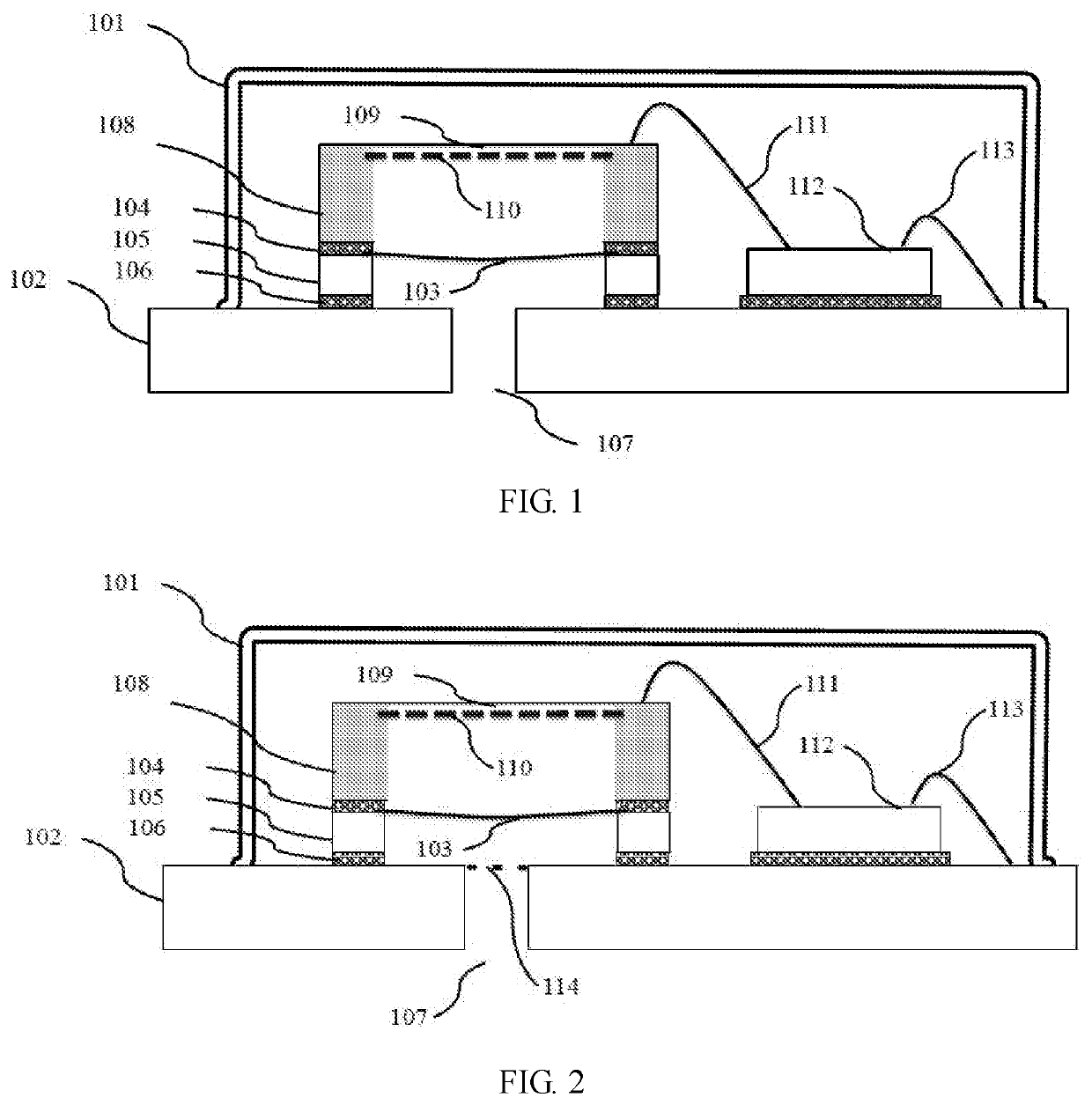 MEMS microphone device and electronics apparatus