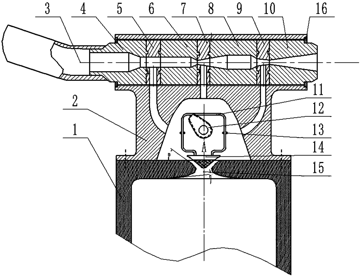 A jet self-priming system with adjustable opening