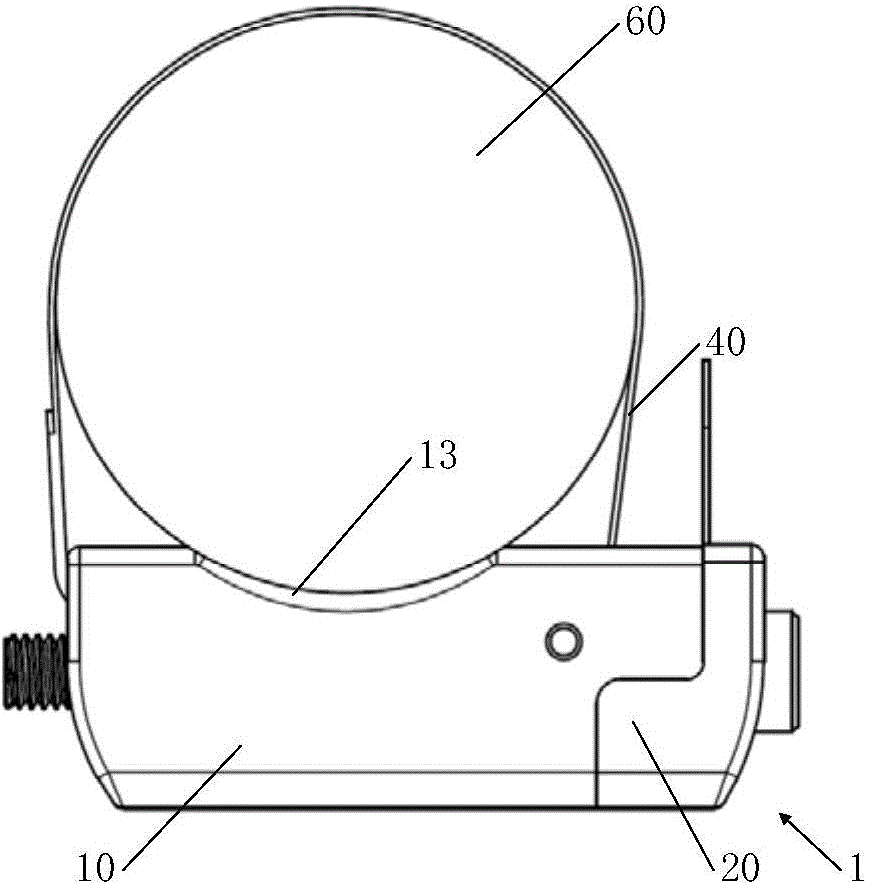 Belt type fastening device