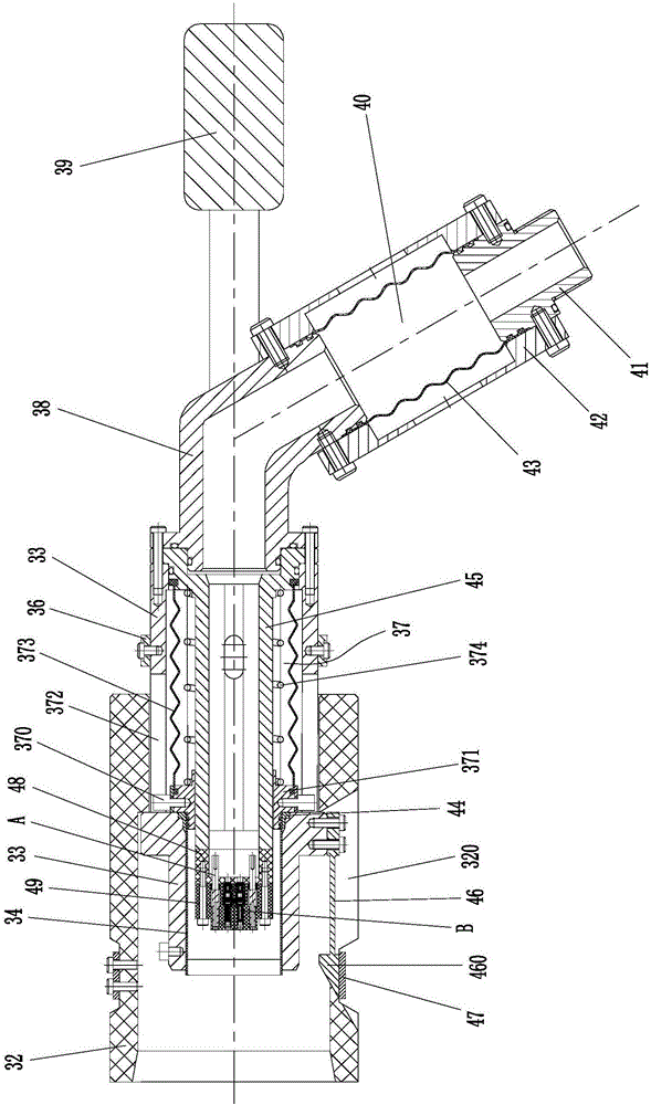 Photoelectric underwater plugging connector