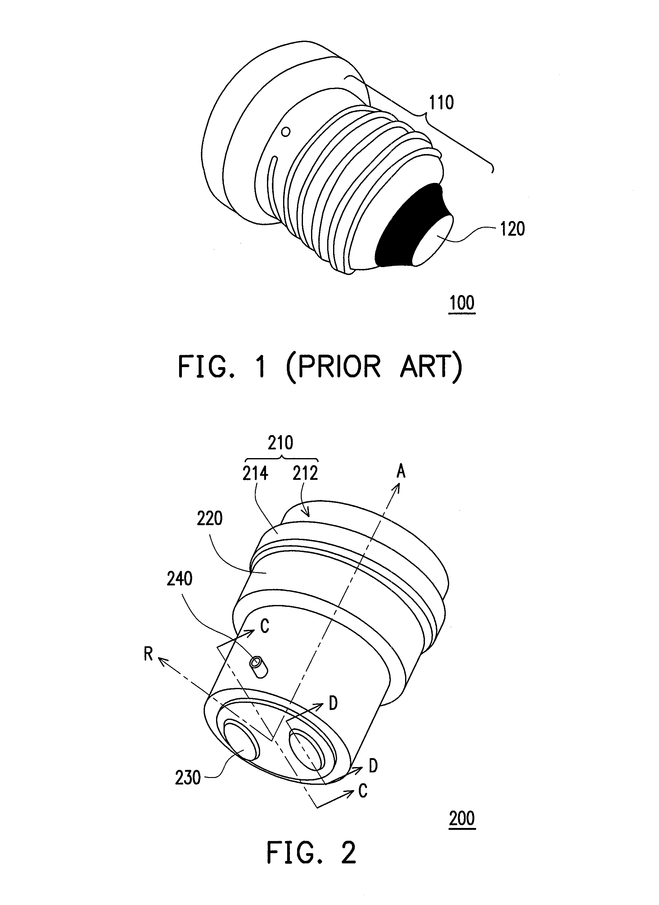 Light head and lamp using the same and assembling method of light head