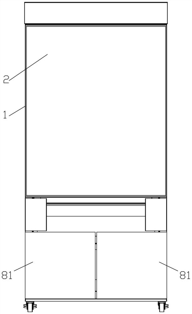 Intelligent medical vaccine cabinet with novel automatic drawer ejection device