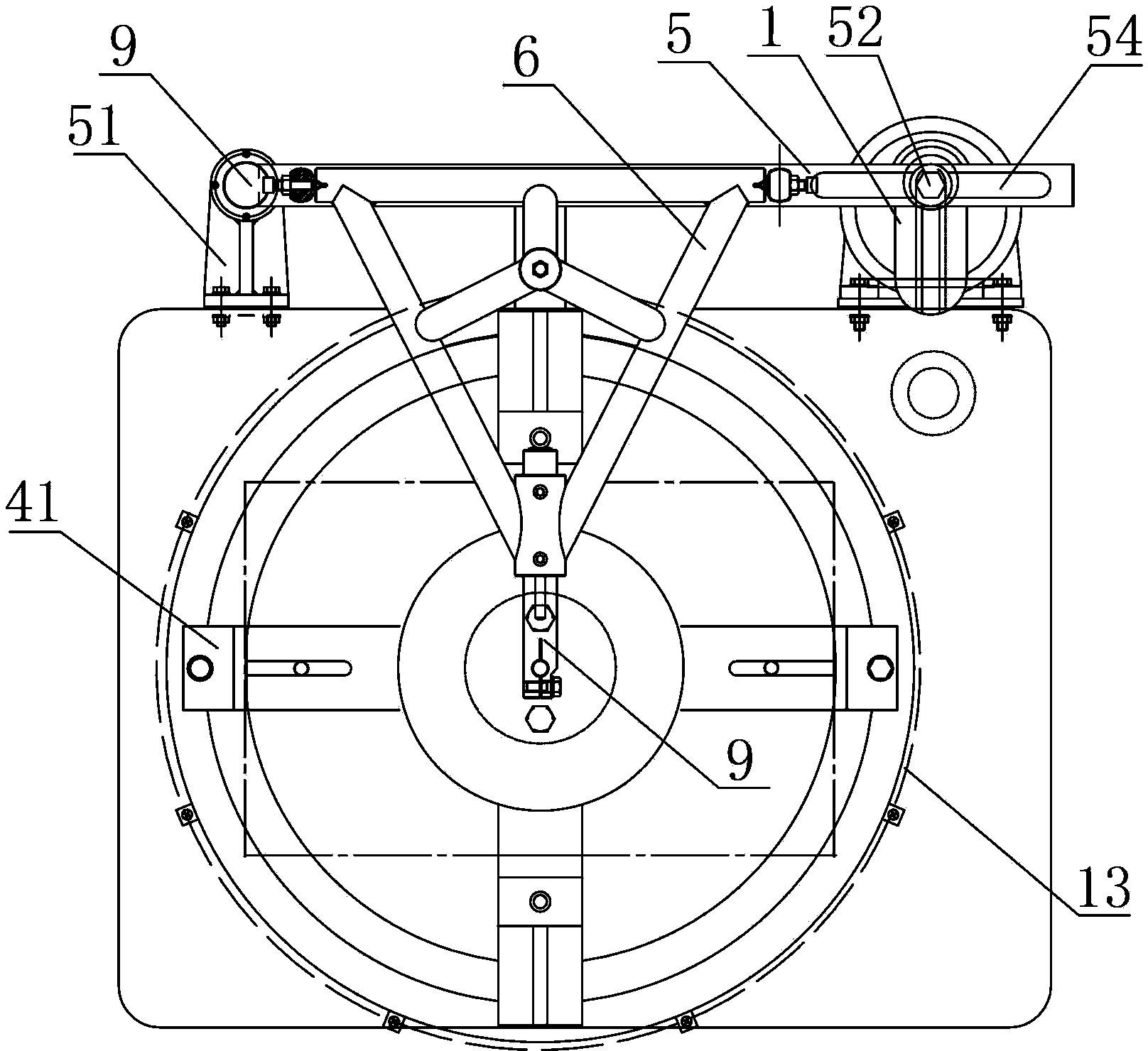 Swing arm continuous polishing machine