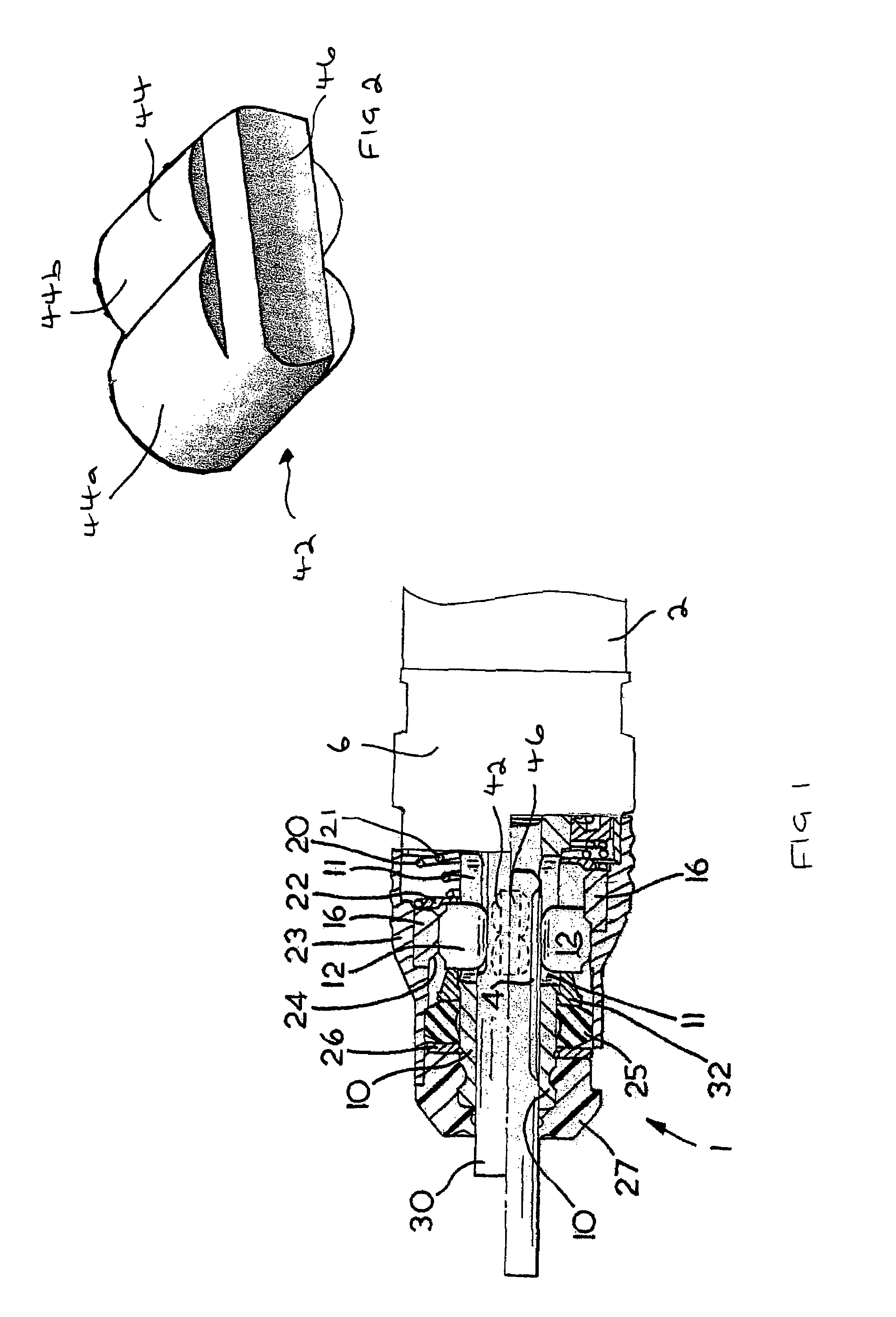 Tool holder for a rotary hammer