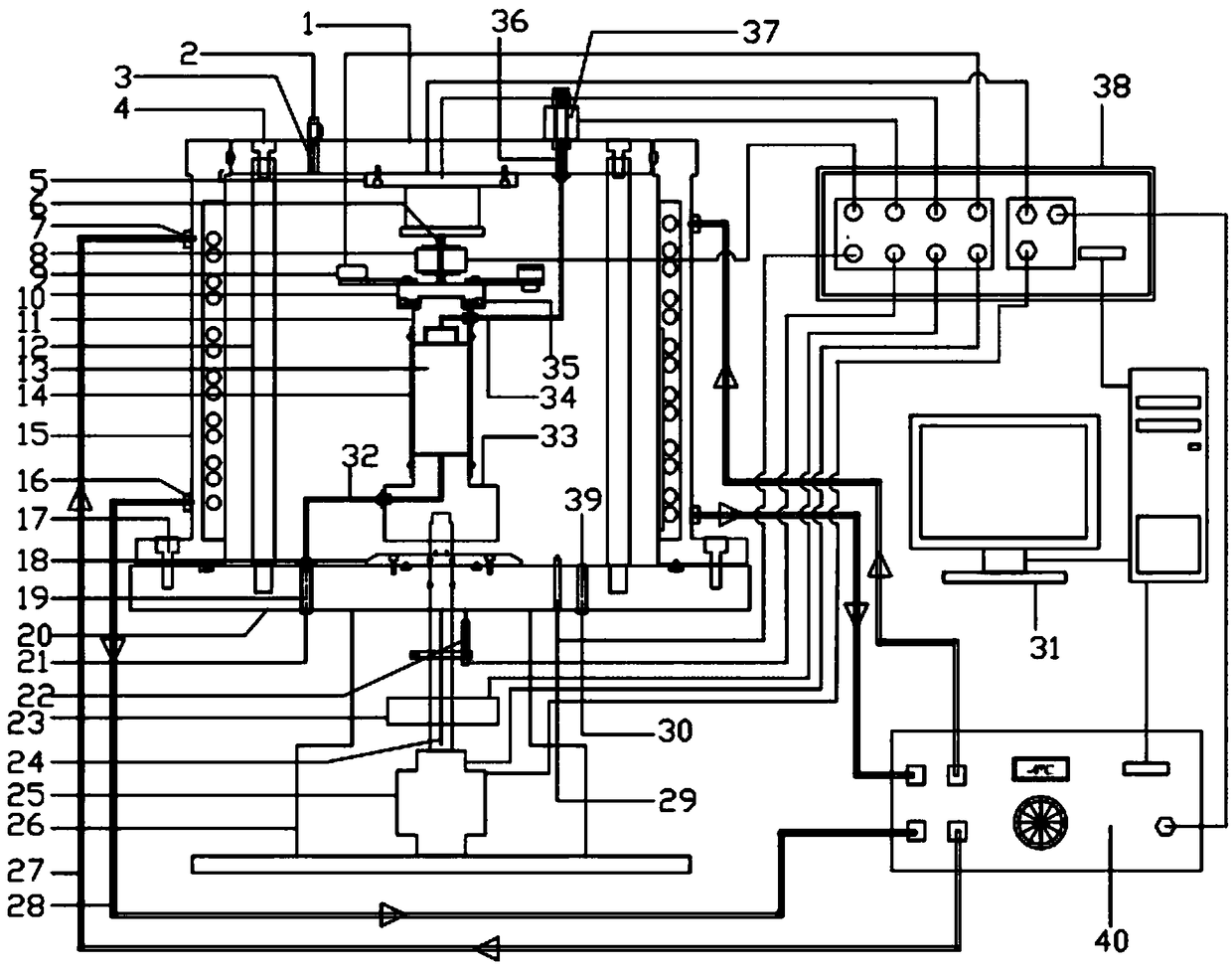 Anisotropism resonant column system and method in stable and accurate temperature control