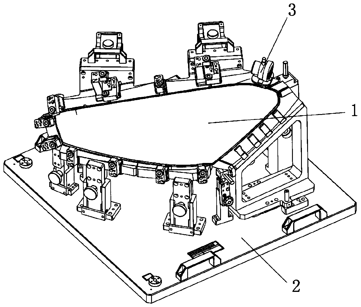 Automotive light detection method, detection tool and measuring instrument