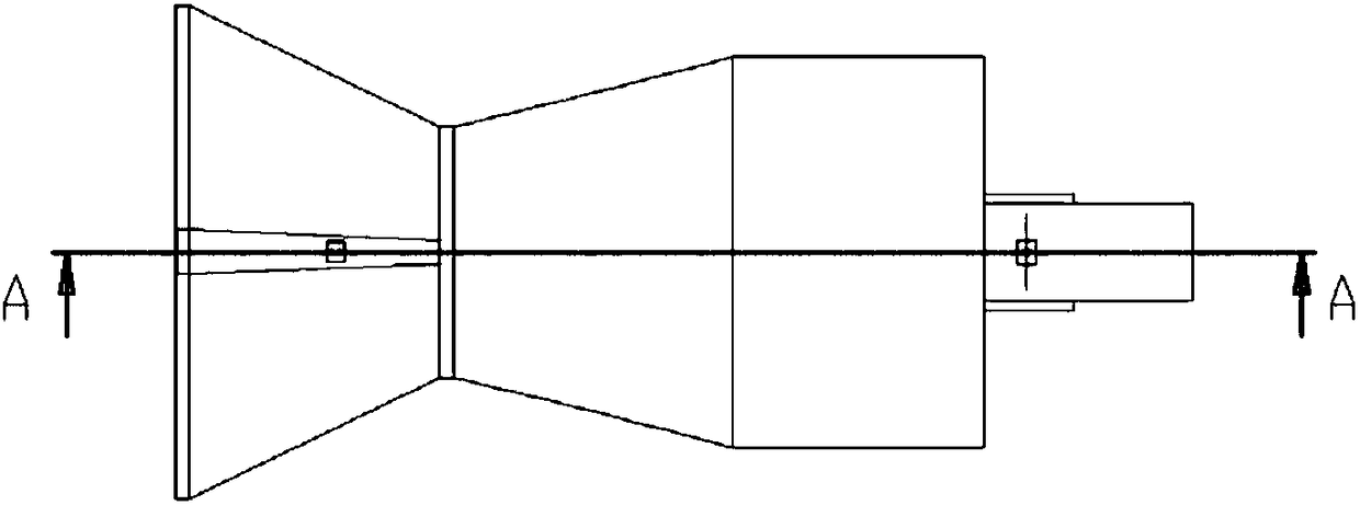 Induction charging and corona charging combined two-stage charging atomizing nozzle