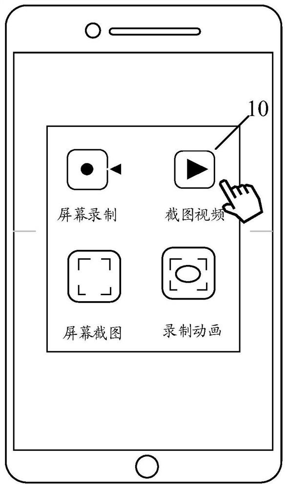 Screen capture method and device