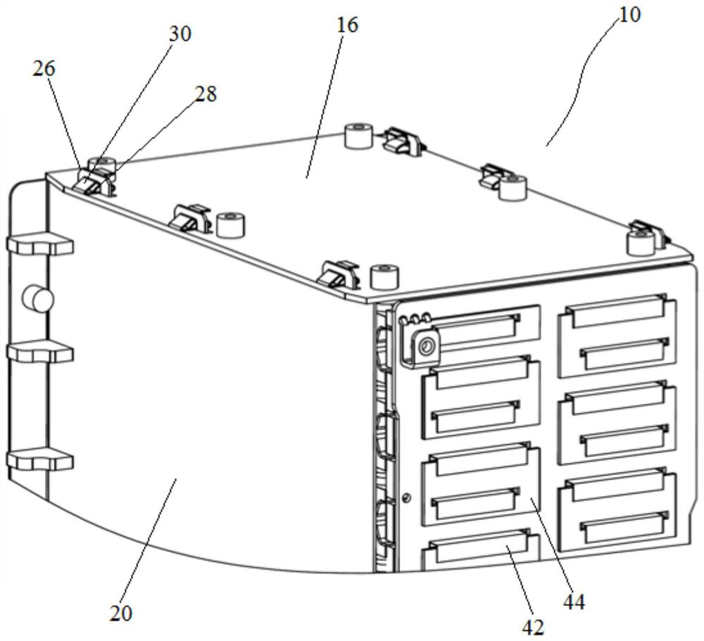 Packaging shell and battery pack