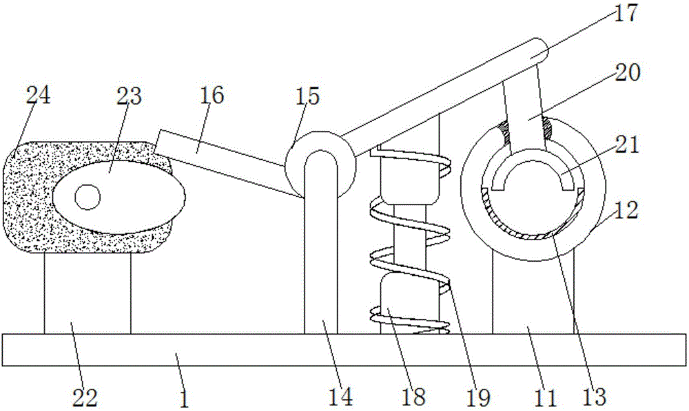 Fine adjustment beating type reinforcement bar straightening machine and use method