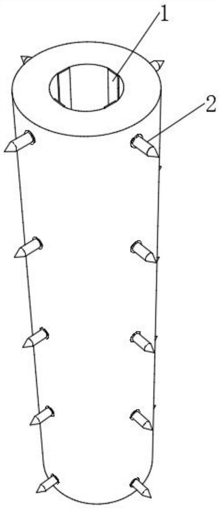 Preparation process of anti-settling prestressed concrete pipe pile