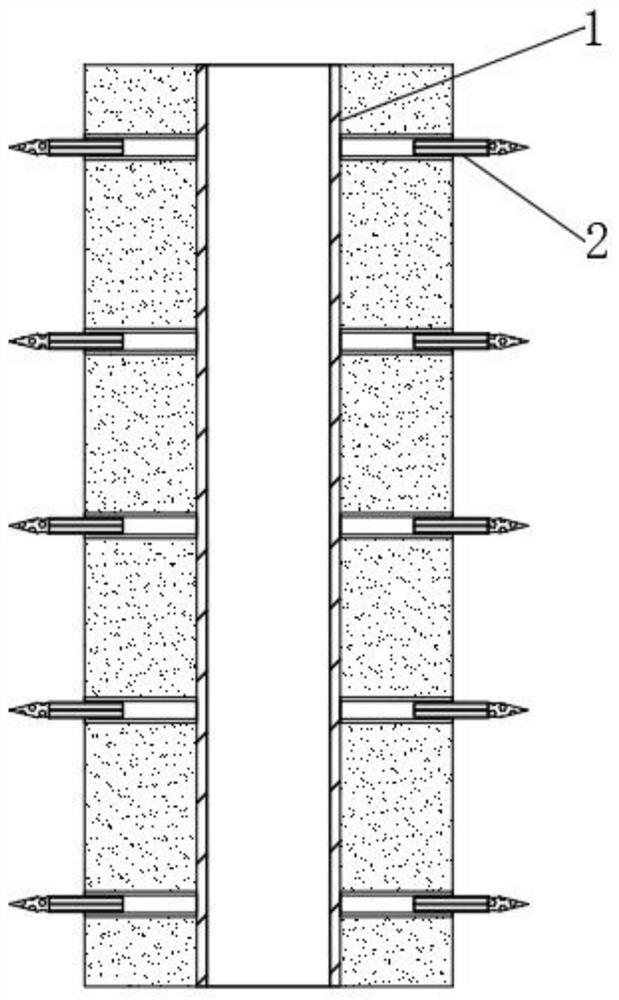 Preparation process of anti-settling prestressed concrete pipe pile