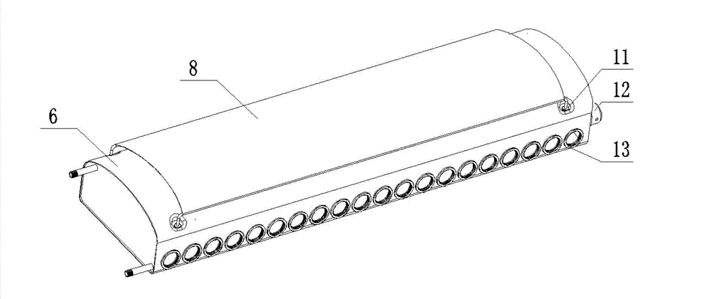 Solar water heater of efficient light warming energy-storage water tank