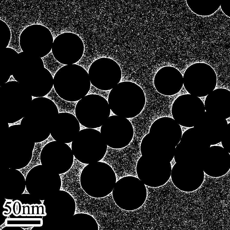 Titanium dioxide hollow nanosphere and preparation method thereof