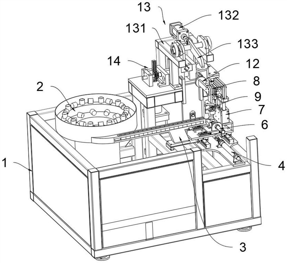 Automatic capping mechanism for steel bar thread head