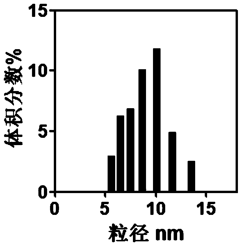 Magnetic nanoparticle for imaging guidance and preparation method thereof