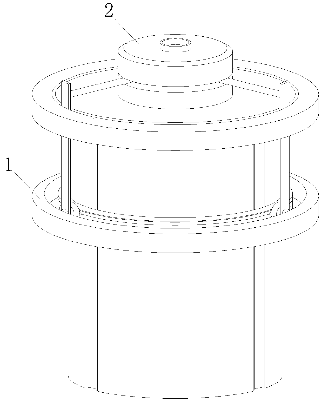 High-temperature and high-dust SCR denitrification apparatus for cement kiln