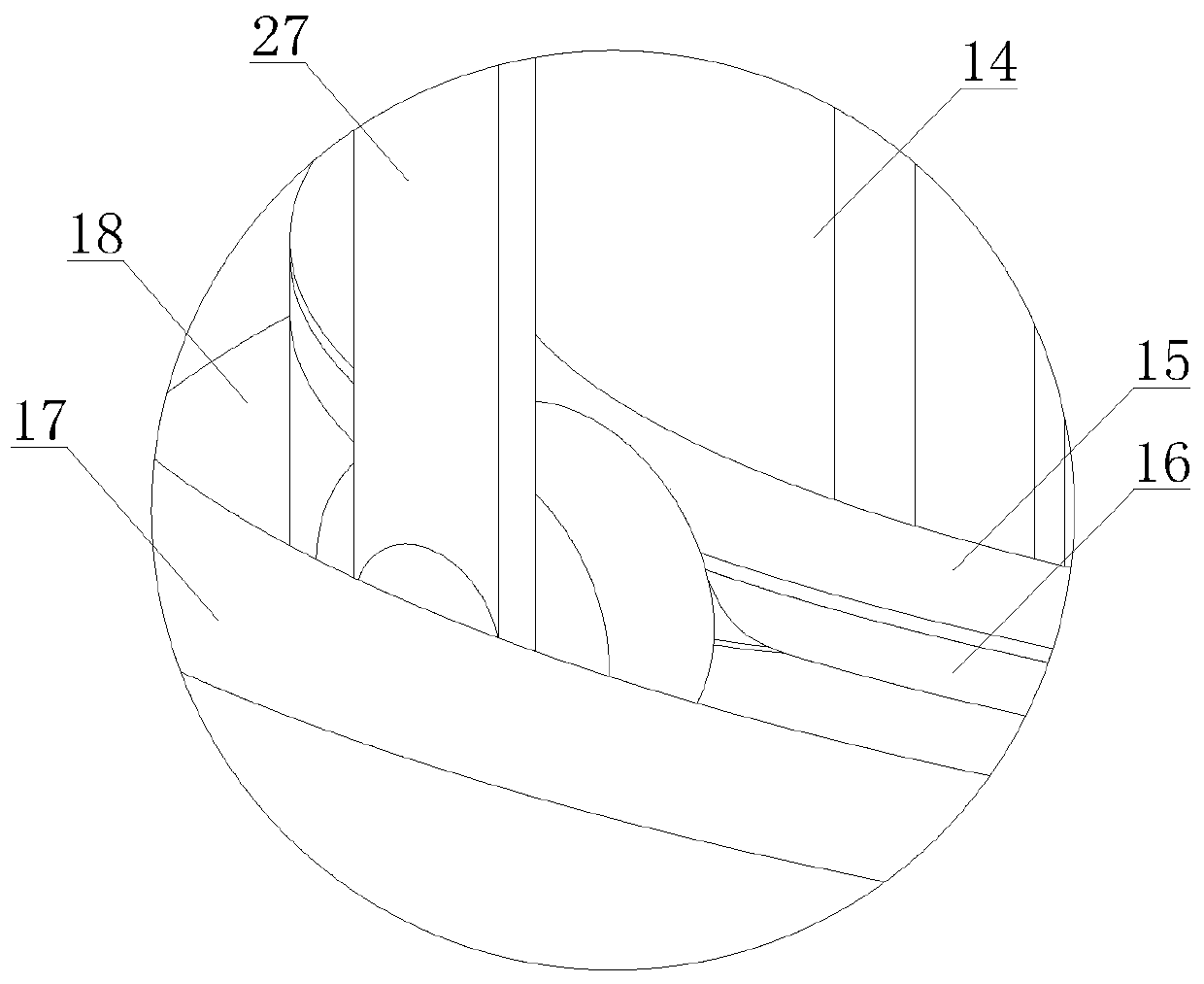 High-temperature and high-dust SCR denitrification apparatus for cement kiln