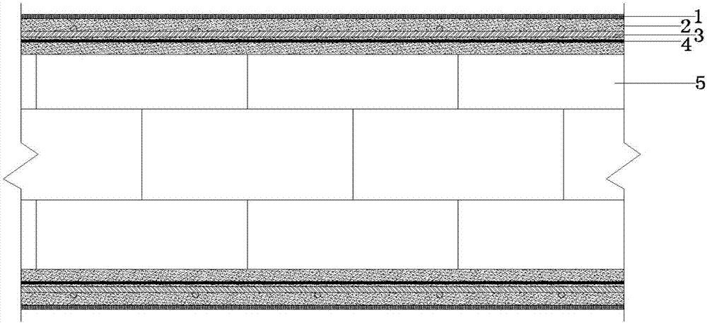 Masonry wall body blast-resistant reinforcement structure