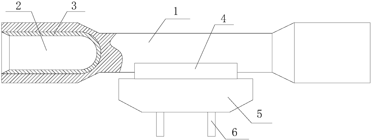 Preparation method of aluminum alloy high-voltage cable aluminum copper composite terminal