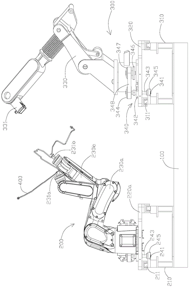 An automatic test system and an automatic test method used in the test system