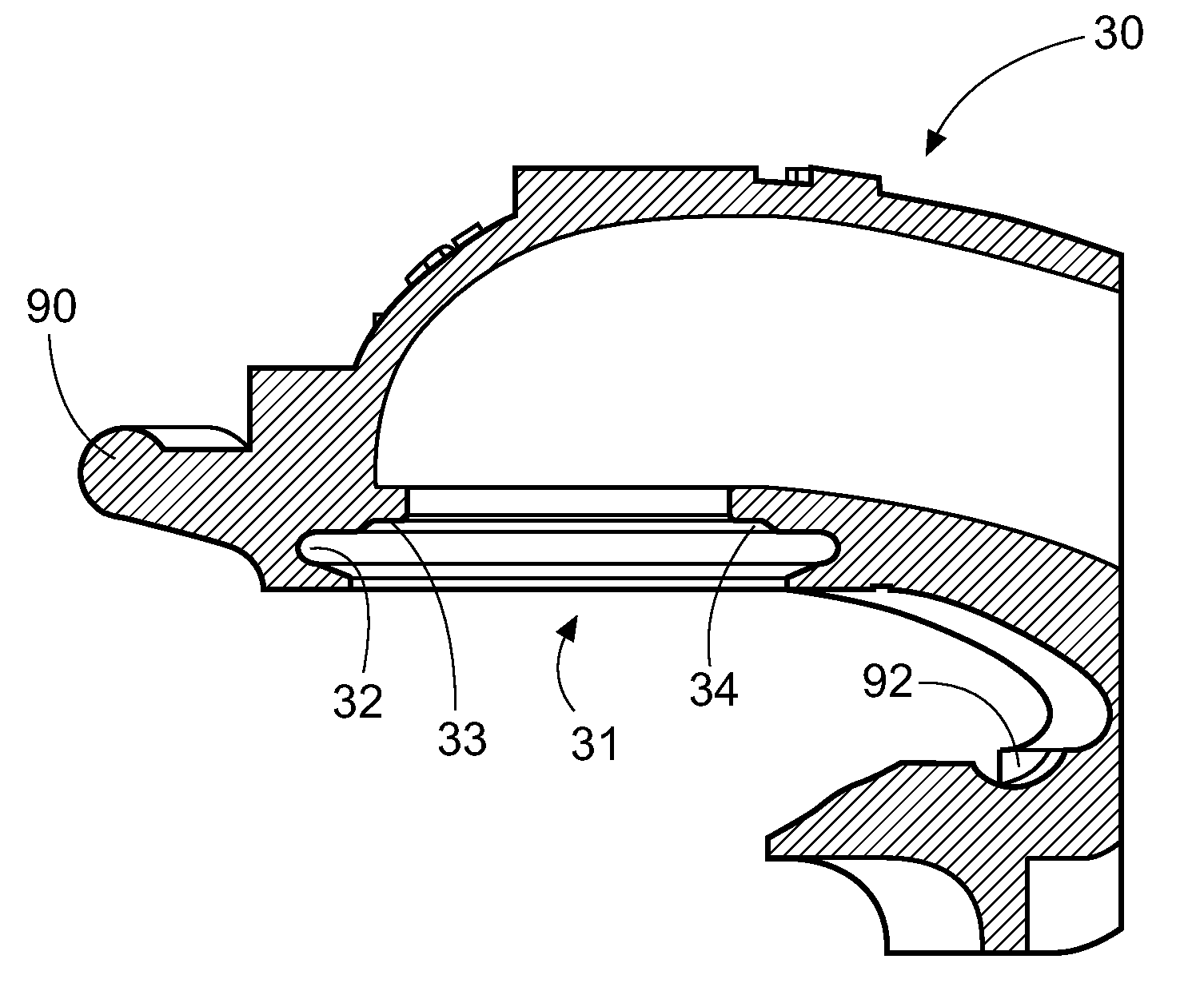 Glad hand fitting and gasket for railroad car end hose