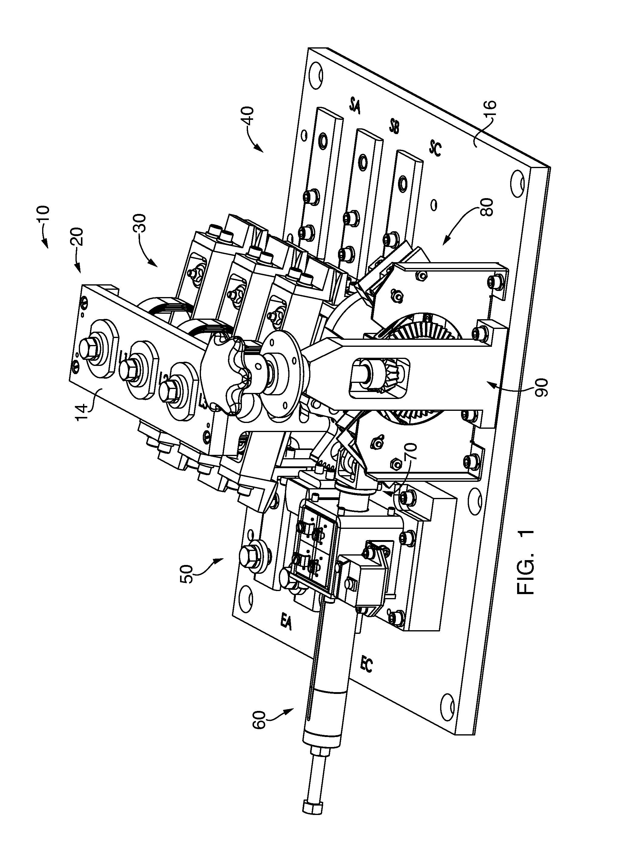 Solenoid-driven automatic transfer switch