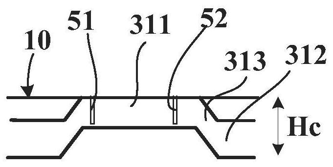 Tire tread including sipes and sipes