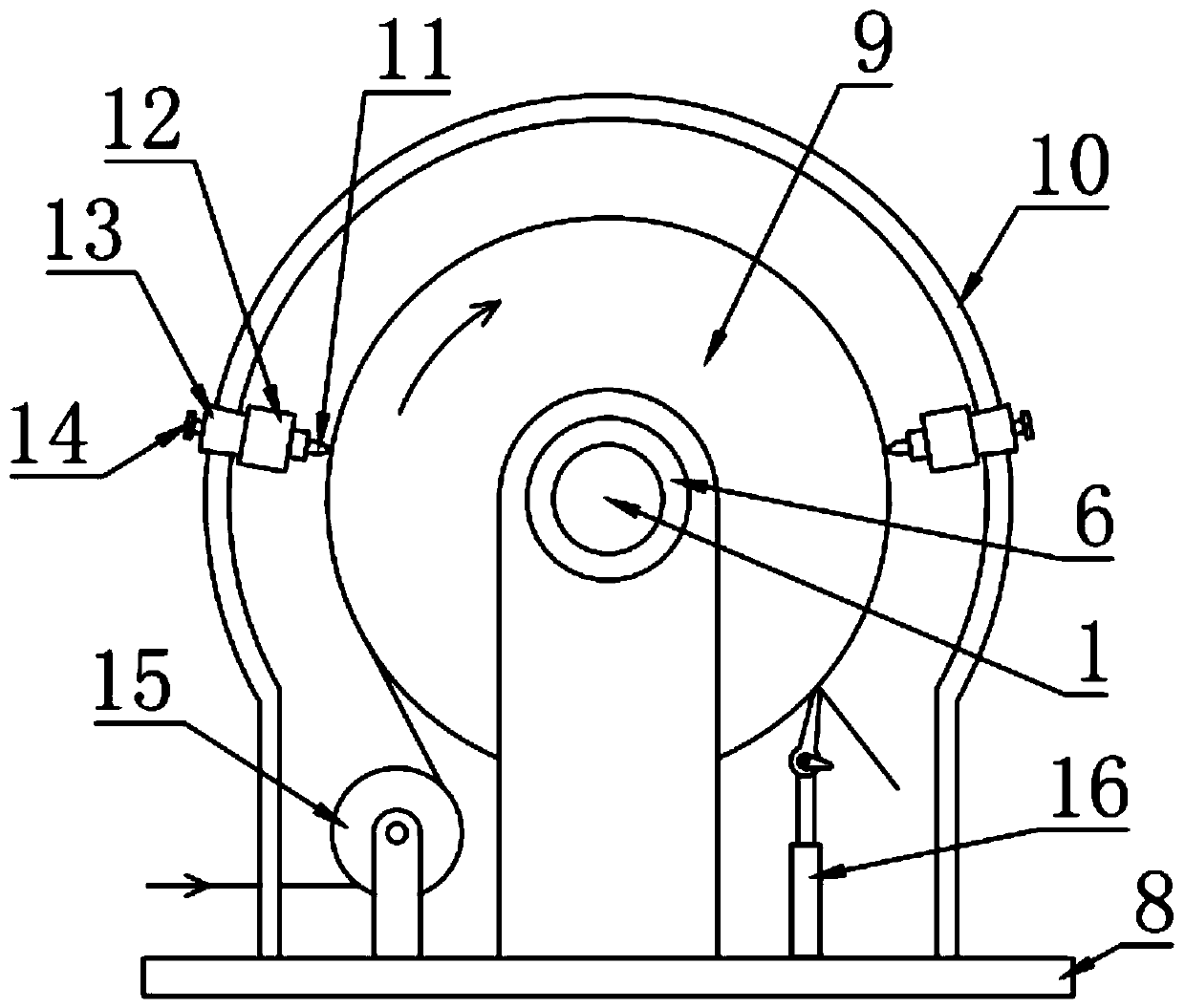 Fixed-length rapid cutting device for data line production and processing