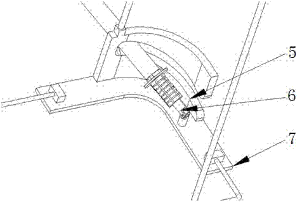 Auxiliary picking device for picking fruit aloft