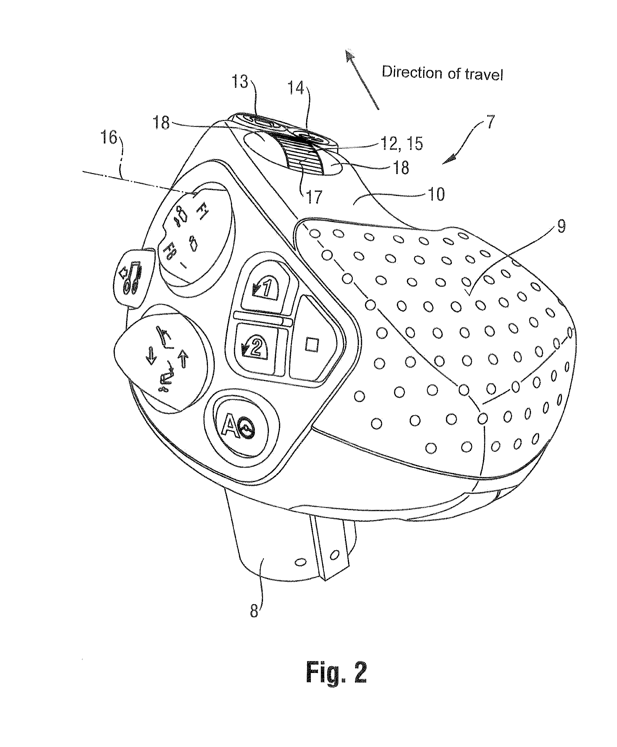 Agricultural working machine