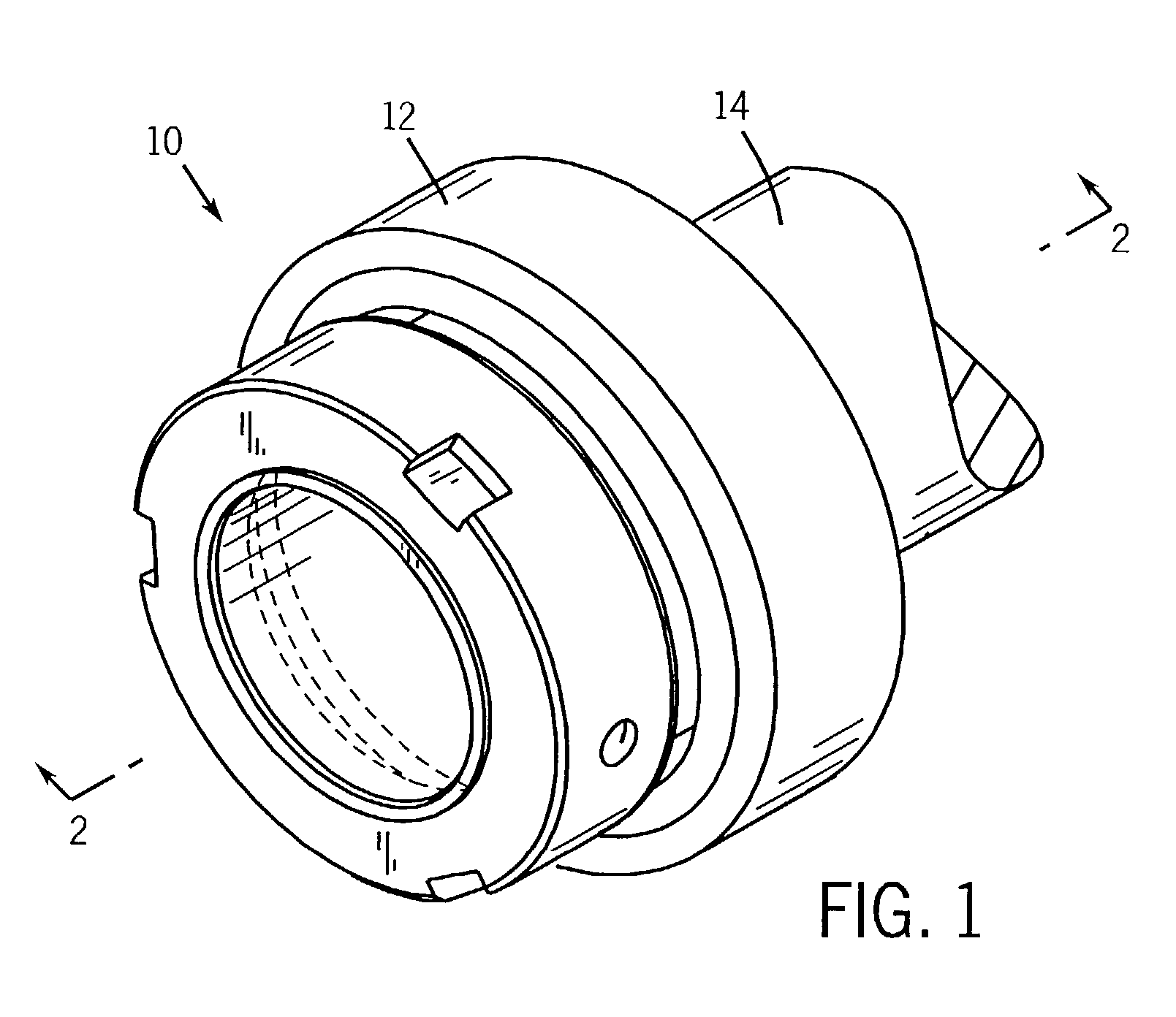 Bearing insert with controlled endplay