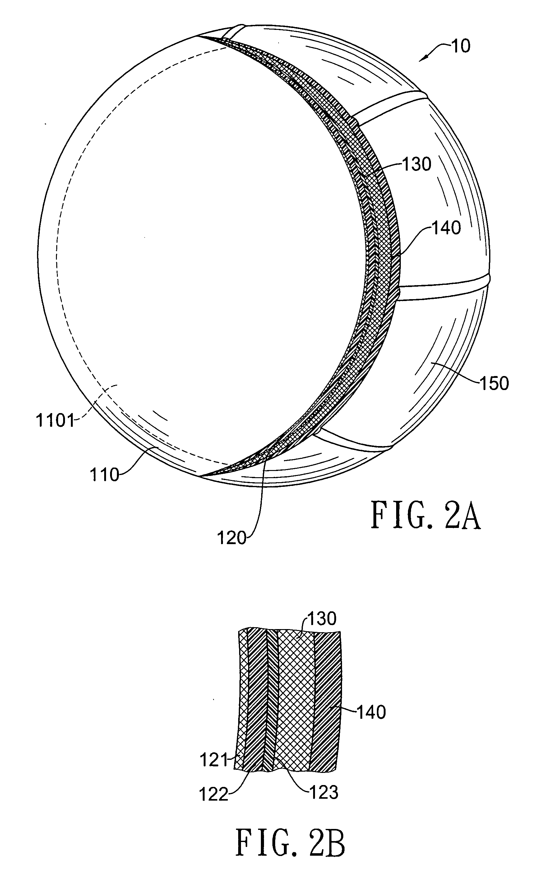 Airtight ball and a method of fabricating the airtight ball