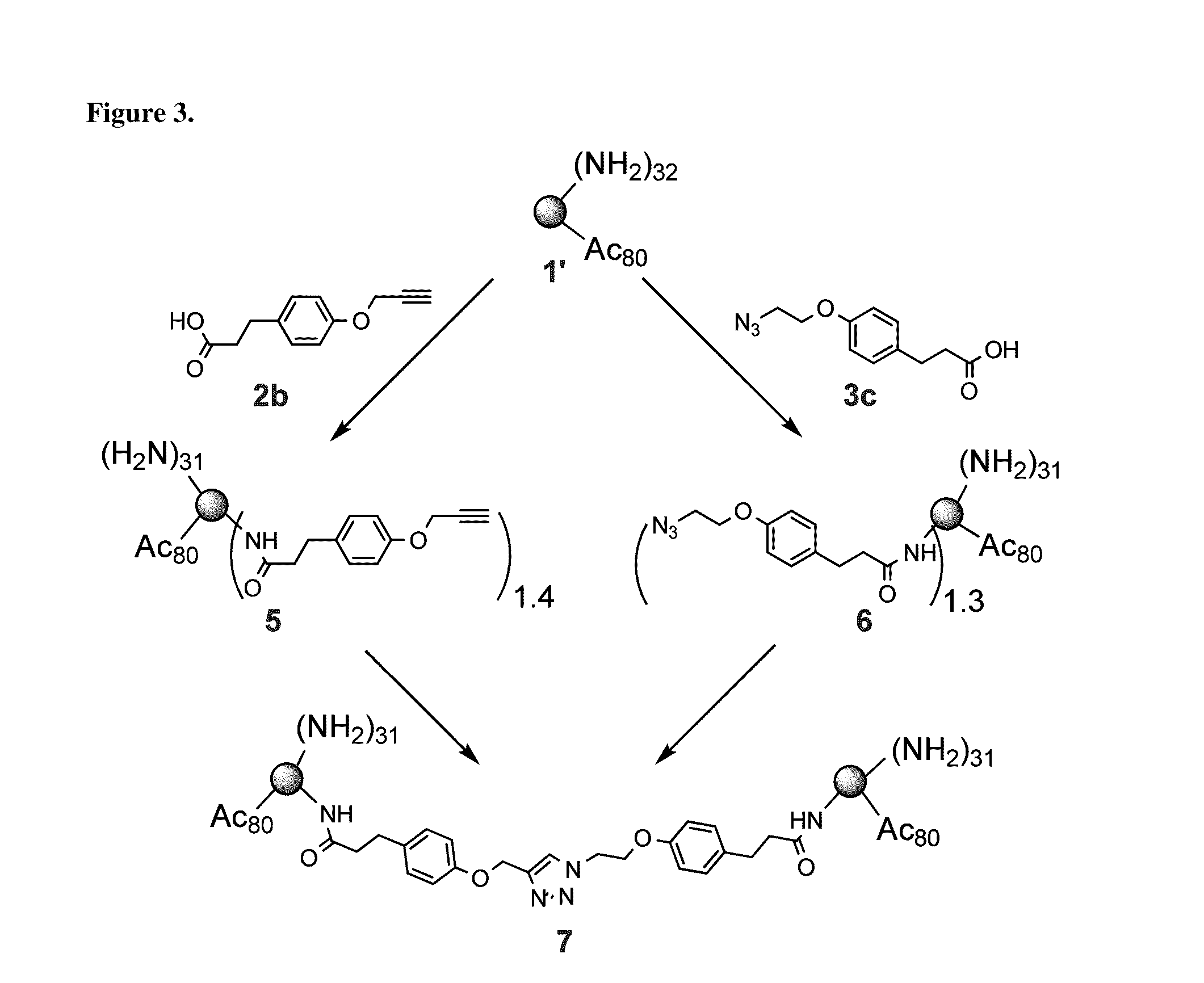 Dendrimer based modular platforms