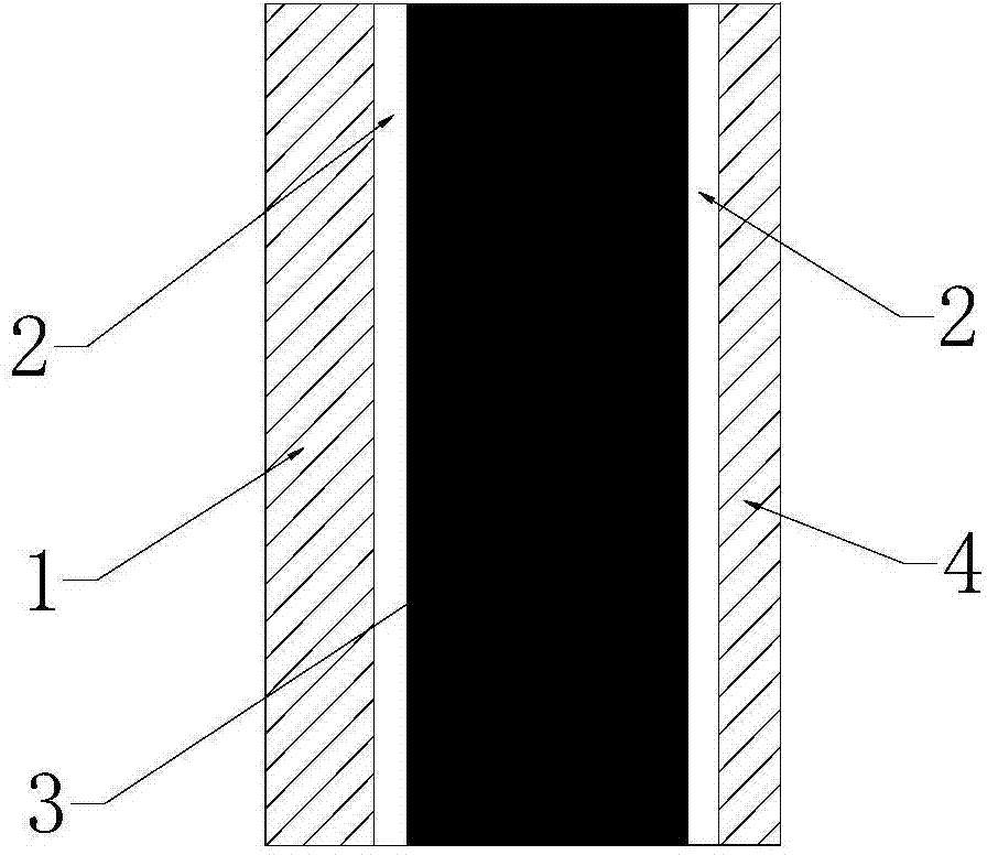 Regenerated rubber matrix based combined damping plate and manufacturing method