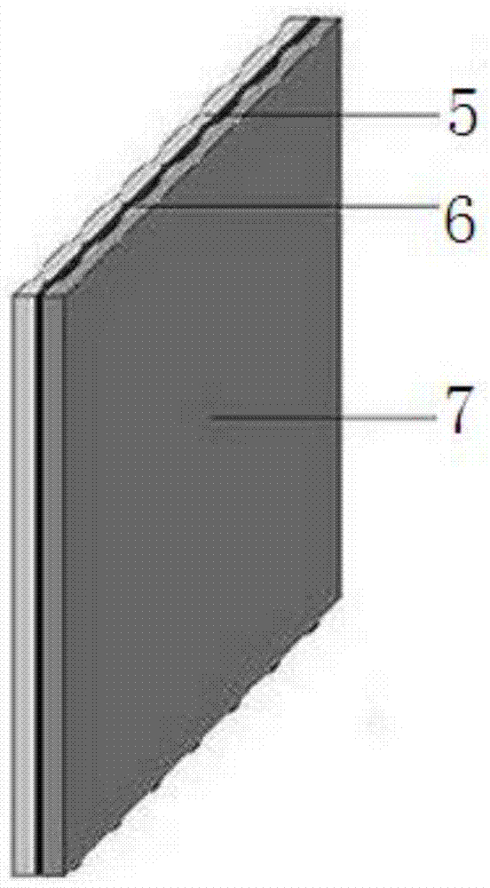 Regenerated rubber matrix based combined damping plate and manufacturing method