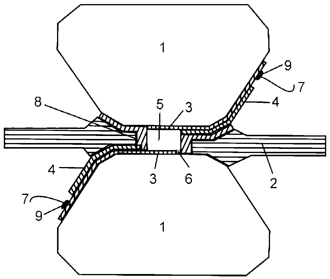 Method for measuring dielectric properties of diamond anvil cells in situ