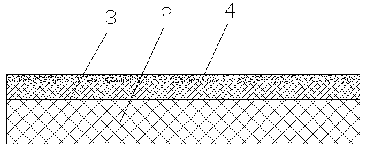 A luminous standing long jump test device