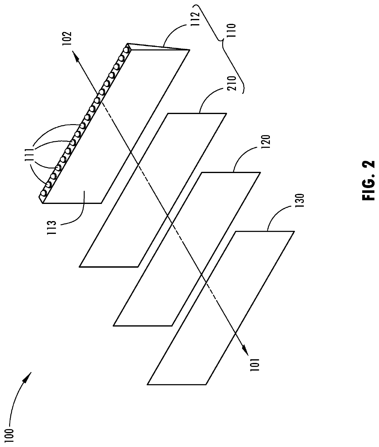 Near infra-red emitting rearview assembly