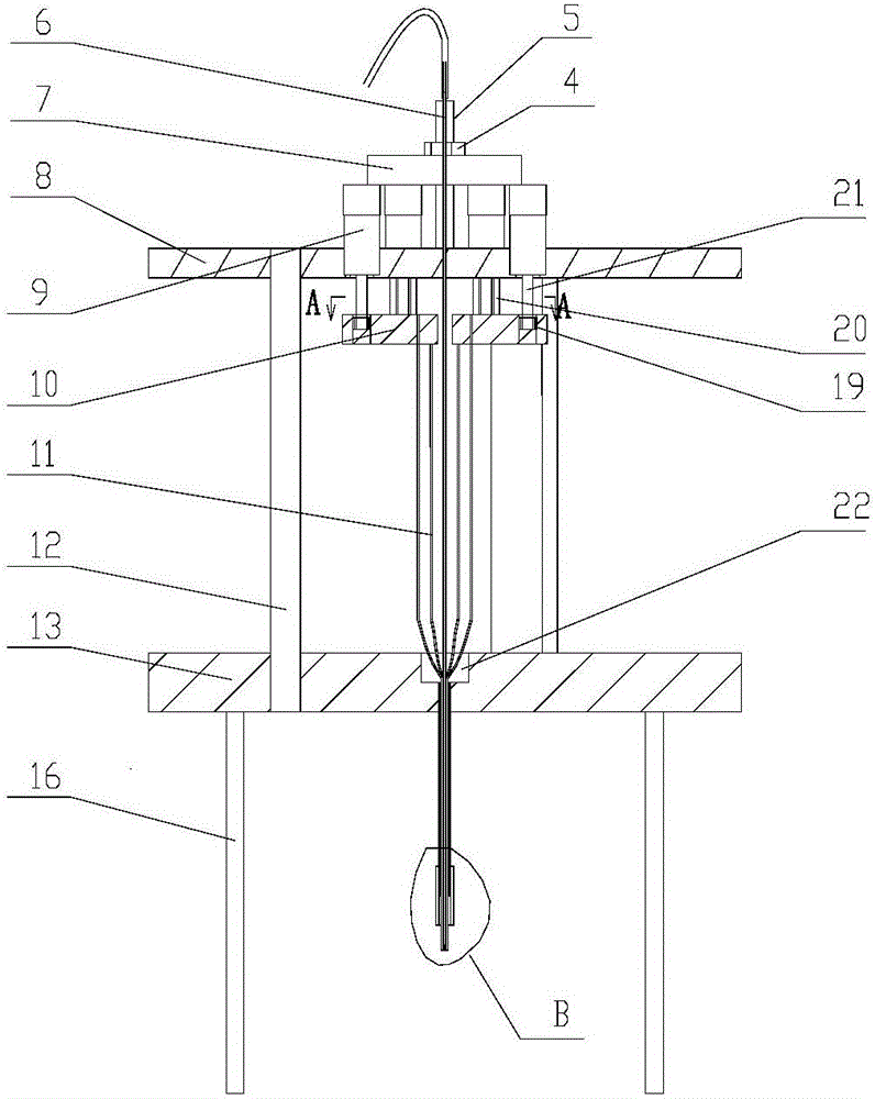 Droplet microoperation mechanical hand structure and posture controlling method thereof