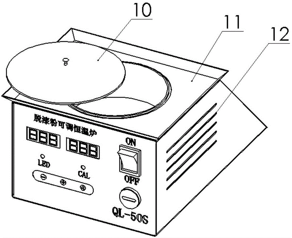 Enameled wire polyimide insulating layer nondestructive depainting powder and depainting method