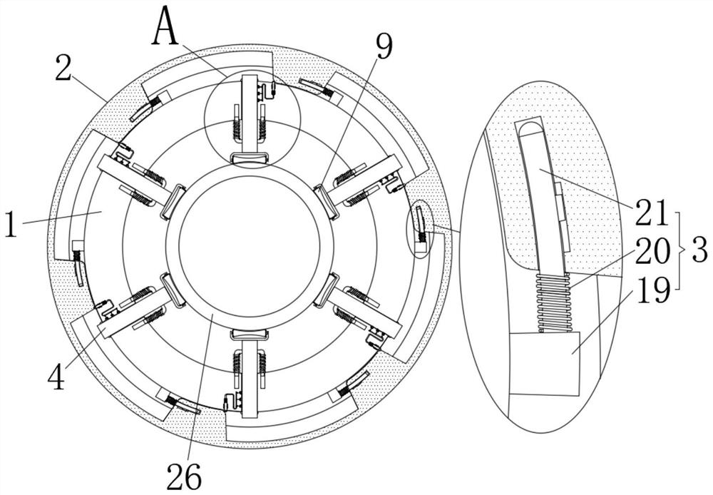 Protection device for aluminum profile steel production