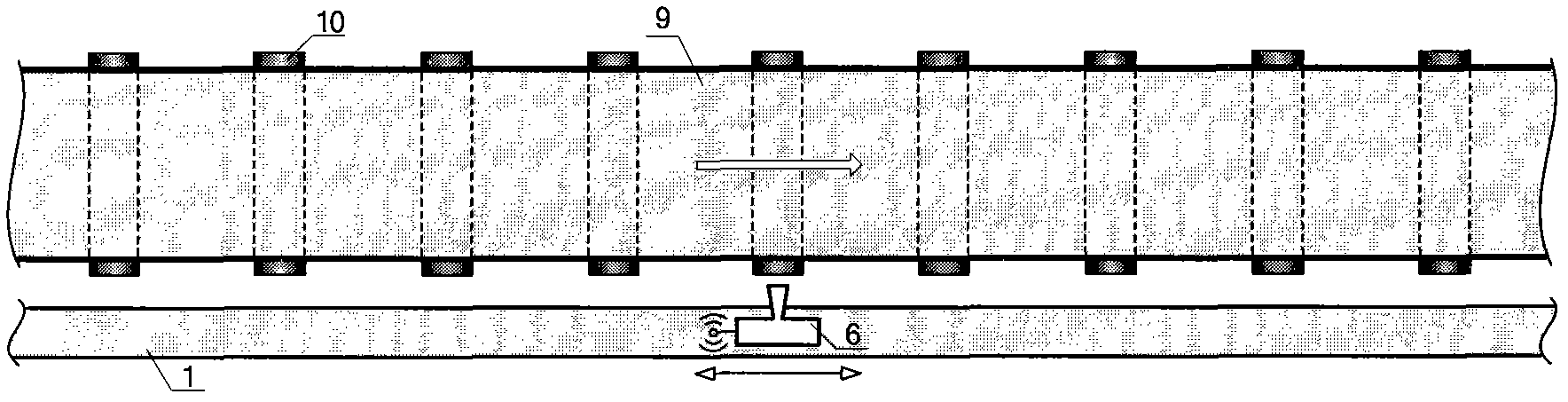 Roller failure monitoring system of belt conveyer