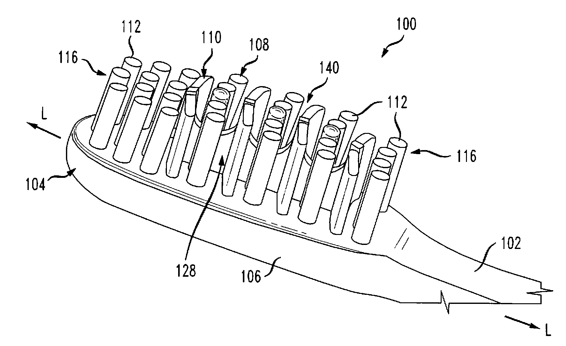 Oral Care Implement Having Tooth Whitening Elements