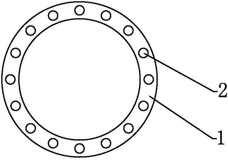 Large compound radiant heating rod and preparation method thereof